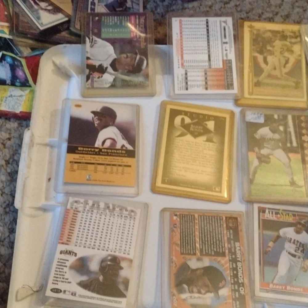 Barry Bonds BB Cards - Picture 2 of 3
